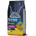 Monge BWild Low Grain Adult Cat Hare Низкозерновой сухой корм для взрослых кошек с мясом зайца