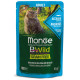 Monge Cat Wet Bwild Grain Free Консерви беззернові для кішок великих порід шматочки в соусі з анчоусами та овочами