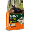 Monge Bwild Grain Free Adult Mini Dog Duck Беззерновой сухой корм для взрослых собак мелких пород с уткой