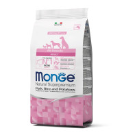 Monge Superpremium All breeds Adult Dog Сухий корм для дорослих собак усіх порід зі свининою рисом та картоплею