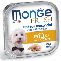 Monge Dog Wet Fresh Консервы для собак паштет с курицей
