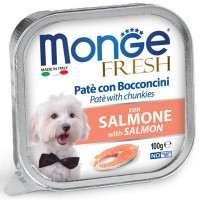 Monge Dog Wet Fresh Консервы для собак паштет с лососем