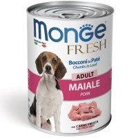 Monge Wet Fresh Adult Dog паштет для дорослих собак усіх порід зі свининою