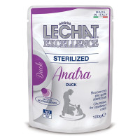 Monge Lechat Excellence Cat Wet Sterilised Консерви для стерилізованих кішок з качкою