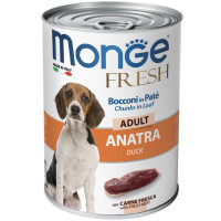 Monge Wet Fresh Adult Dog Duck паштет для взрослых собак всех пород с уткой