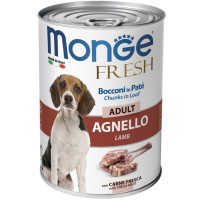 Monge Wet Fresh Adult Dog Lumd паштет для дорослих собак усіх порід з ягнятком