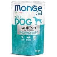 Monge Grill Adult Dog Merluzzo Консервы для взрослых собак с треской