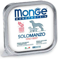 Monge Dog Wet Monoprotein Only Beef Консервы монопротеиновые для собак паштет с говядиной