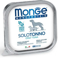 Monge Dog Wet Monoprotein Only Tuna Консервы монопротеиновые для собак паштет с тунцем