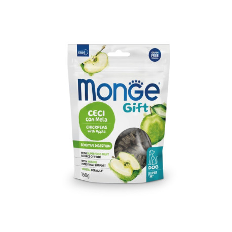 Monge Gift Dog Sensitive digestion Лакомство беззерновое для собак с чувствительным пищеварением с нутом и яблоками