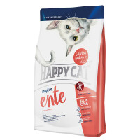 Happy Cat Sensitive Ente Сухий корм для дорослих кішок з чутливим травленням з качкою