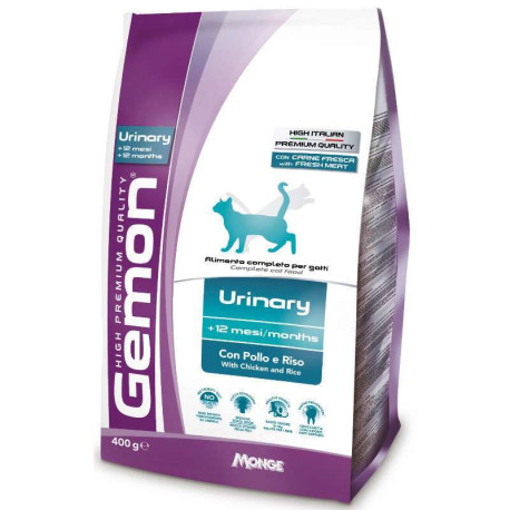 Gemon Urinary Adult Cat Сухий корм для дорослих кішок для профілактики сечокам'яної хвороби з куркою та рисом