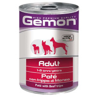 Gemon Adult Dog Консерви для дорослих собак усіх порід паштет з яловичими рубцями