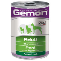 Gemon Adult Dog Коснервы для взрослых собак всех пород паштет с ягненком