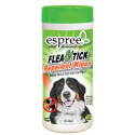 Espree Flea & Tick Repellent Wipes Серветки вологі репелентної дії для додаткового захисту від бліх та кліщів у собак