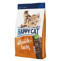 Happy Cat Adult Indoor Atlantik-Lachs Сухой корм для взрослых с лососем