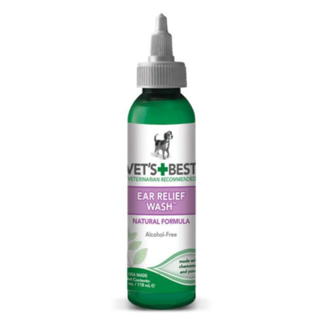 Vet`s Best Ear Relief Wash Жидкое очищающее средство для ушей для собак