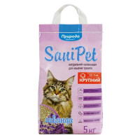 Sani Pet Бентонітовий наповнювач для котячого туалету з ароматом лаванди 5 кг