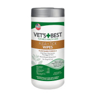 Vet`s Best Flea&Tick Wipes Вологі серветки від комах для собак