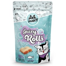 Mr. Bandit Cat Juicy Rolls Ласощі для кішок соковиті роли з тунцем