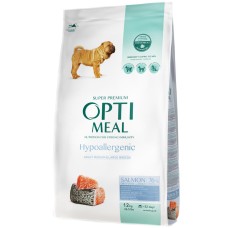 Optimeal Dog Adult Hypoallergenic Medium & Large Гипоаллергенный сухой корм для взрослых собак средних и крупных пород с лососем