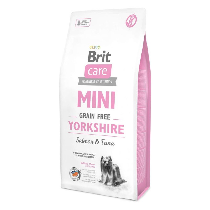 Brit Care Grain-Free Dog Adult Mini Yorkshire Беззерновий сухий корм для дорослих собак породи йоркшерський тер'єр