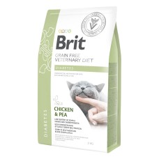 Brit GF Veterinary Diets Cat Diabets Лечебный корм для взрослых кошек