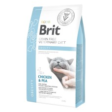 Brit GF Veterinary Diets Cat Obesity Лечебный корм для взрослых кошек