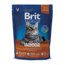 Brit Premium Cat Adult Indoor Сухой корм для взрослых кошек живущих в помещении