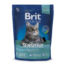 Brit Premium Cat Adult Sensitive Сухой корм для взрослых кошек с чувствительным пищеварением