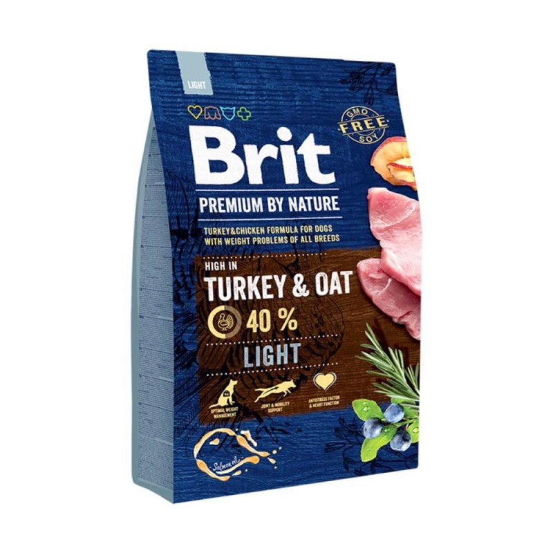 Brit Premium Dog Adult Light Сухой корм для взрослых собак с ожирением