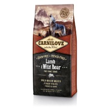 Carnilove Dog Adult Lamb and Wild Boar Беззерновой сухой корм для взрослых собак с ягненком и диким кабаном