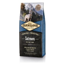Carnilove Dog Adult Salmon Беззерновой сухой корм для взрослых собак с лососем