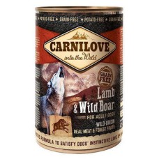 Carnilove Dog Adult Lamb and Wild Boar Консервы для взрослых собак с ягненком и кабаном