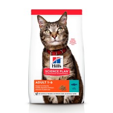 Hills Science Plan Feline Adult Tuna Сухой корм для взрослых кошек с тунцом