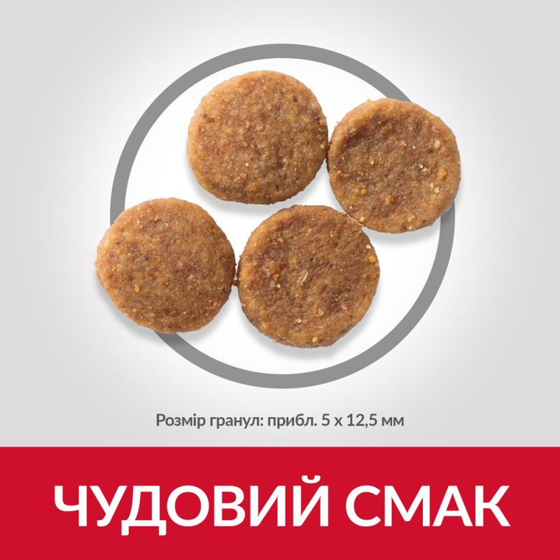 Hills сухий корм для дорослих собак середніх порід з куркою