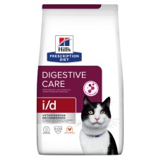 Hills Prescription Diet Feline i/d Digestive Care Лечебный корм для взрослых кошек с чувствительным пищеварением