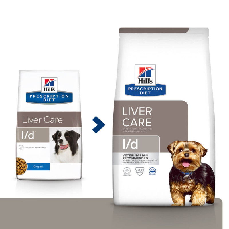 Hills Prescription Diet Canine l/d Liver Care Лечебный корм для взрослых собак при заболевании печени