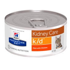Hills Prescription Diet Feline Adult k/d Kidney Care Chicken Консервы для взрослых кошек при почечной недостаточности с курицей