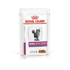 Royal Canin Renal Feline Chicken Лечебные консервы для взрослых кошек