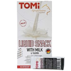 TOMi Liquid Snack Milk & Taurin Жидкое лакомство для взрослых кошек с молоком и таурином