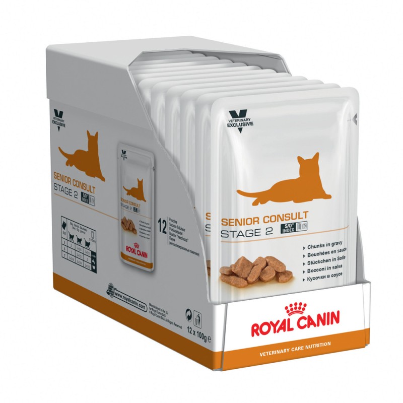 Royal Canin Senior Consult Stage 2 Консервы для взрослых кошек