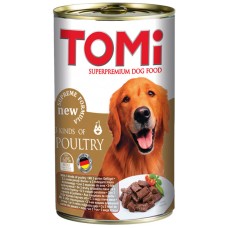 TOMi 3 Kinds of Poultry Консервы для взрослых собак с 3 видами птицы в банке