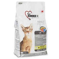 1st Choice Adult Cat Hypoallergenic Сухой гипоалергенный корм для взрослых кошек с уткой