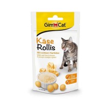 GimCat Kase-Rollis Общеукрепляющий комплекс витаминов для кошек с сыром