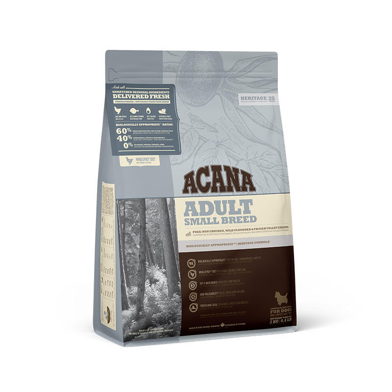 Acana Heritage Adult Small Breed Сухой корм для взрослых собак мелких пород