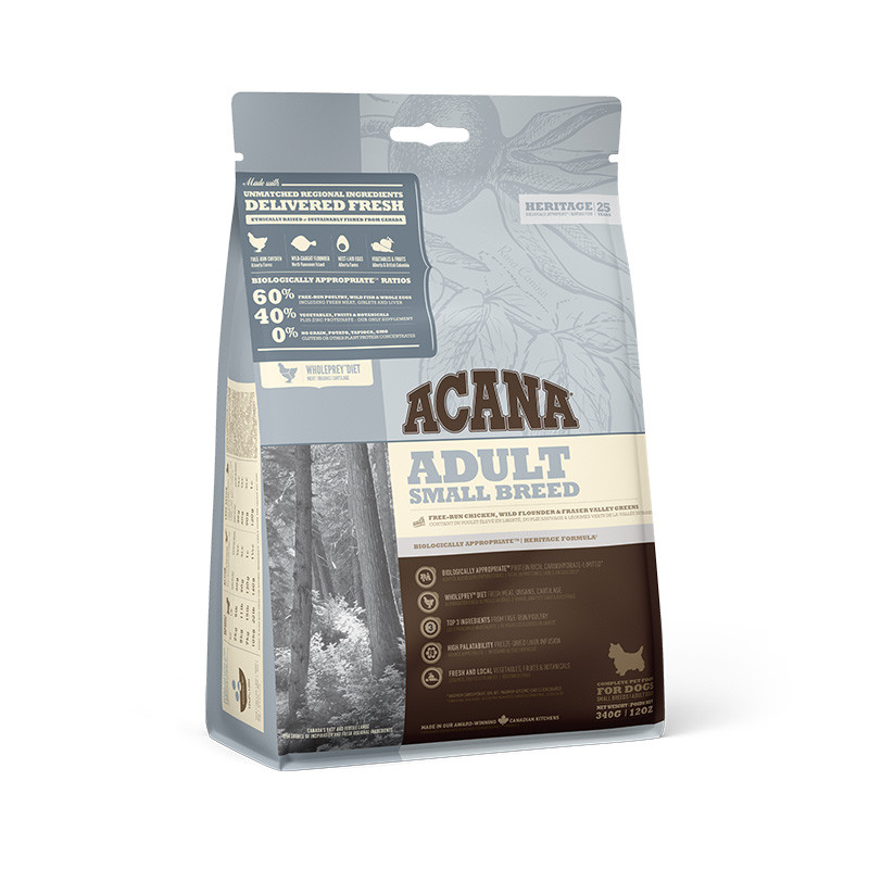 Acana Heritage Adult Small Breed Сухой корм для взрослых собак мелких пород