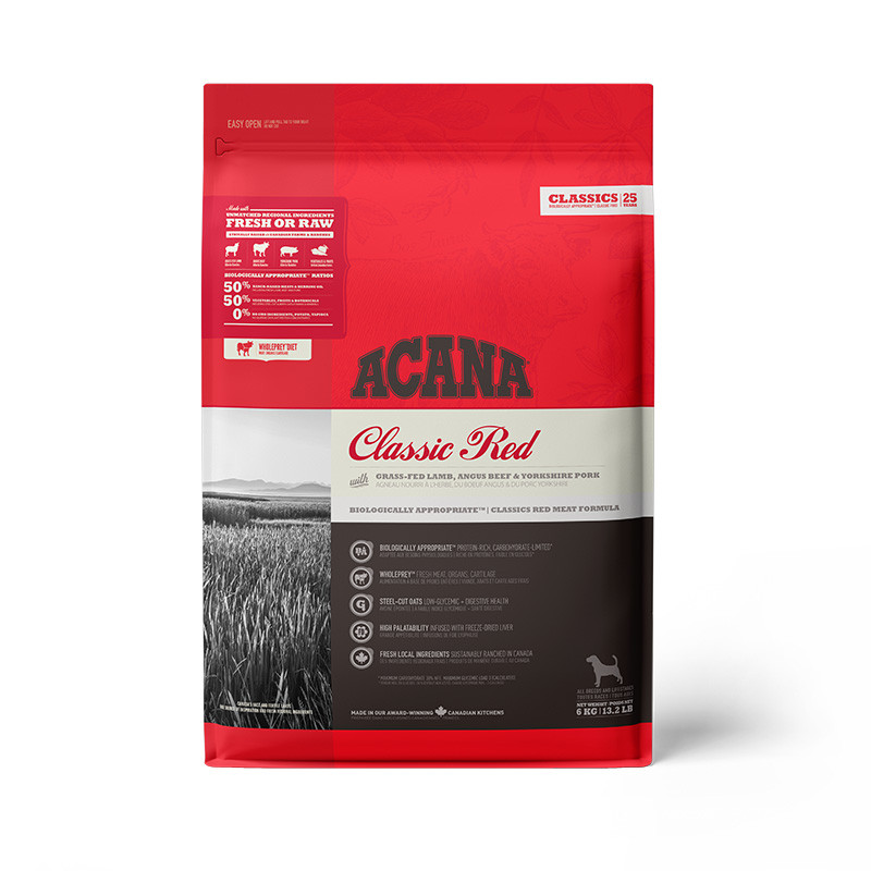 Acana Classics Red Сухой корм для собак всех пород и возрастов