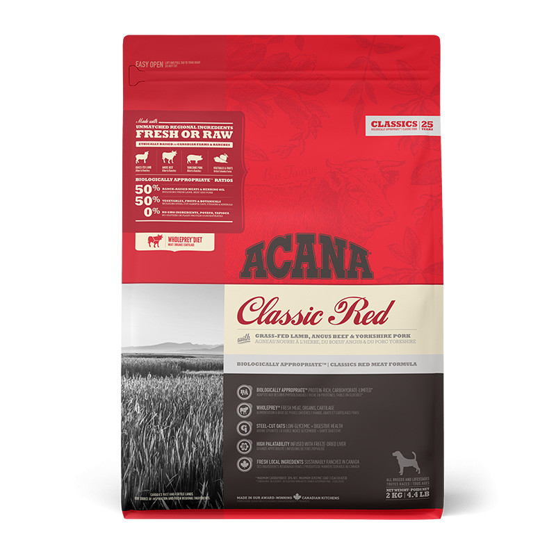 Acana Classics Red Сухой корм для собак всех пород и возрастов