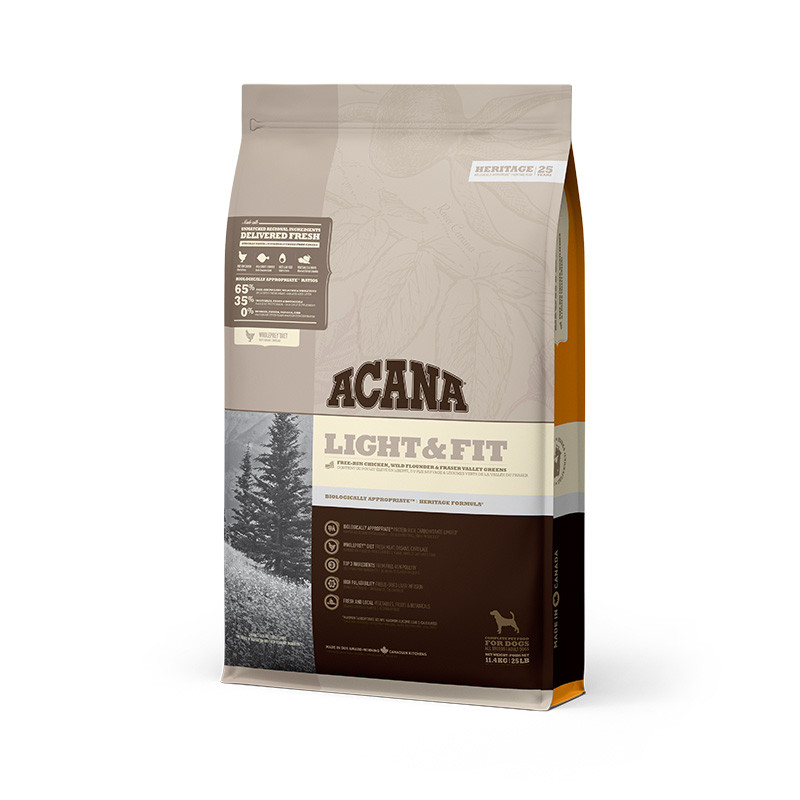 Acana Heritage Light and Fit Сухой корм для собак с избыточным весом